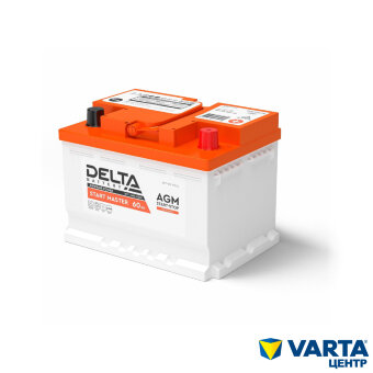 Аккумулятор DELTA START MASTER 6CT-60.0 AGM