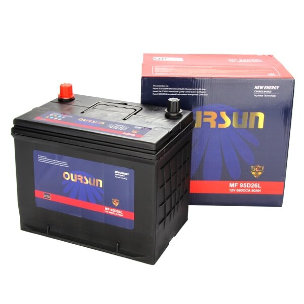 Аккумулятор 6СТ-80.0 95D26L (OURSUN) Asia