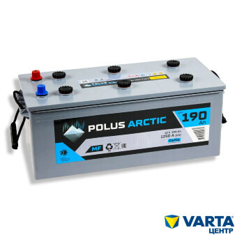 Аккумулятор 6СТ-190 (POLUS ARCTIC) евро конус Аккумулятор 6СТ-190 (POLUS ARCTIC) евро конус
