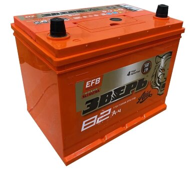 Аккумулятор 6СТ-82.0 EFB 110D26L (Зверь) Asia