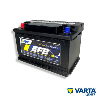 Аккумулятор 6СТ-75.1 Стандарт (VST) EFB (575 510 071)