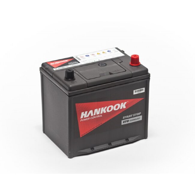 Аккумулятор 6СТ-65.0 EFB Start-Stop 90D23L SMF (Hankook) Asia бортик