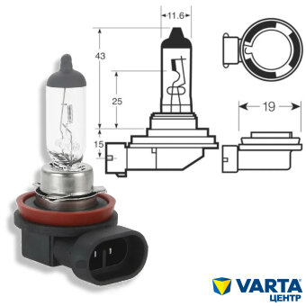 Лампа BOSCH ECO H11 55W 1987302806