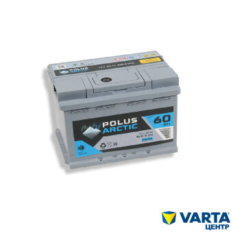Аккумулятор 6СТ-60.0 (POLUS ARCTIC) низкий