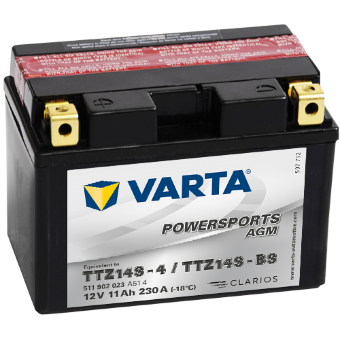 Аккумулятор 6СТ-11.1 Powersports AGM TTZ14S-4 (Varta)
