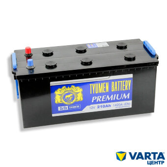 Аккумулятор 6СТ-210 PREMIUM (Tyumen Battery) евро конус Аккумулятор 6СТ-210 PREMIUM (Tyumen Battery) евро конус