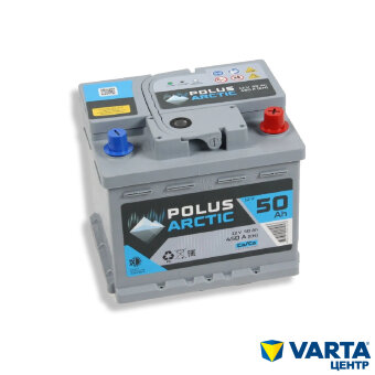 Аккумулятор 6СТ-50.0 (POLUS ARCTIC) UNI низкий