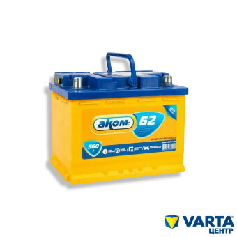 Аккумулятор 6СТ-62.0 (Аком) Аккумулятор 6СТ-62.0 (Аком)