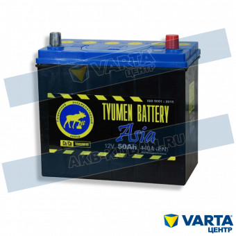 Аккумулятор 6СТ-50.0 Asia (Tyumen Battery)