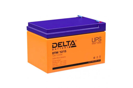 Аккумулятор. 12V-14,5Ah DTM 1215 (Delta)
