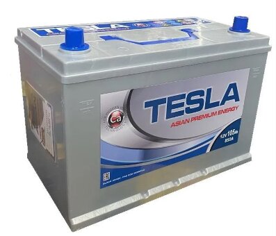 Аккумулятор 6СТ-105.0 (Tesla) Asia бортик