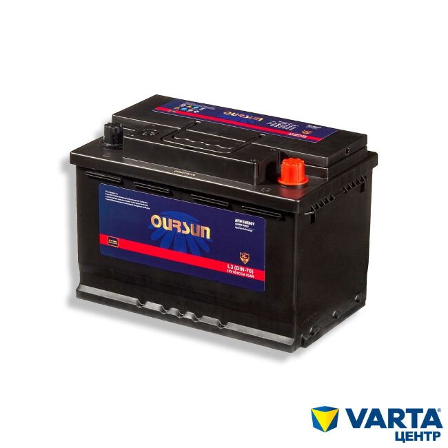 Аккумулятор 6СТ-70.0 DIN (OURSUN)
