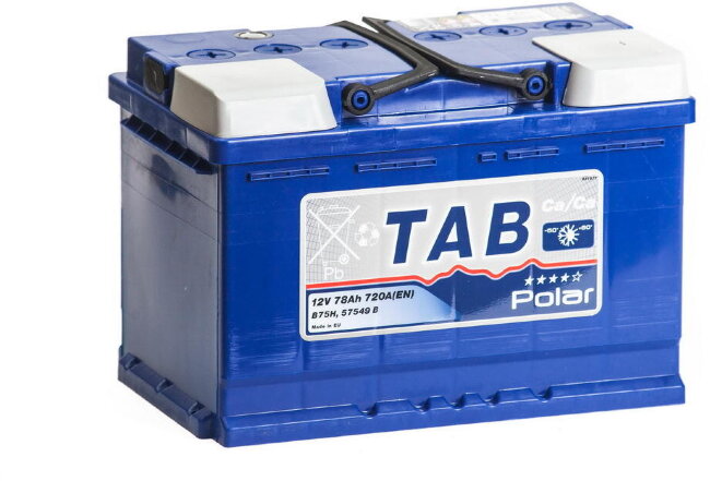 Аккумулятор 6СТ-78.0 Polar (TAB)