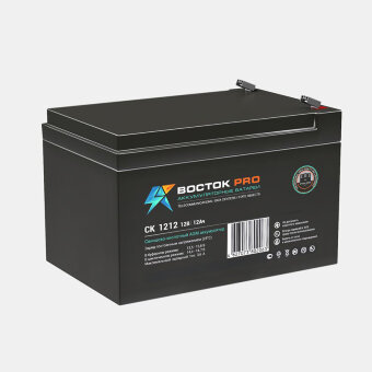 Аккумулятор 12V-12Ah СК 1212 (Восток)