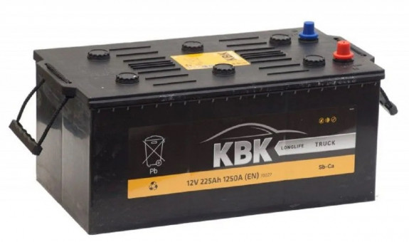 Аккумулятор 6СТ-225 Longlife Truck 70027 (KBK) евро конус