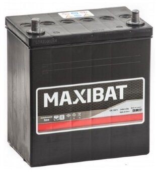 Аккумулятор 6СТ-35.1 40B19R (Maxibat) Asia тонк. кл.