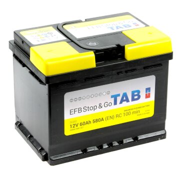 Аккумулятор 6СТ-60.0 EFB Stop & Go SG60 (TAB)