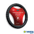 Оплетка на руль (эко-кожа) AVS Basic (M, черная) A95071S