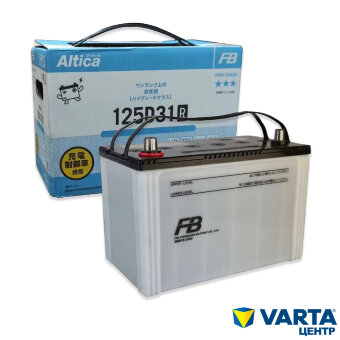 Аккумулятор 6СТ-90.1 Altica HIGH-GRADE 125D31R (FB) Asia