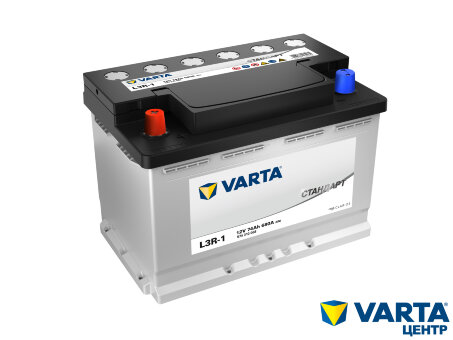 Аккумулятор 6СТ-74.1 Стандарт L3R-1 (Varta)