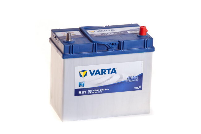 Аккумулятор 6СТ-45.0 Blue Dynamic B31 (Varta) Asia тонк. кл.