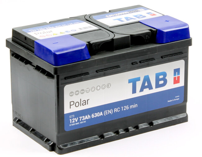 Аккумулятор 6СТ-73.0 Polar S73 (TAB) низкий