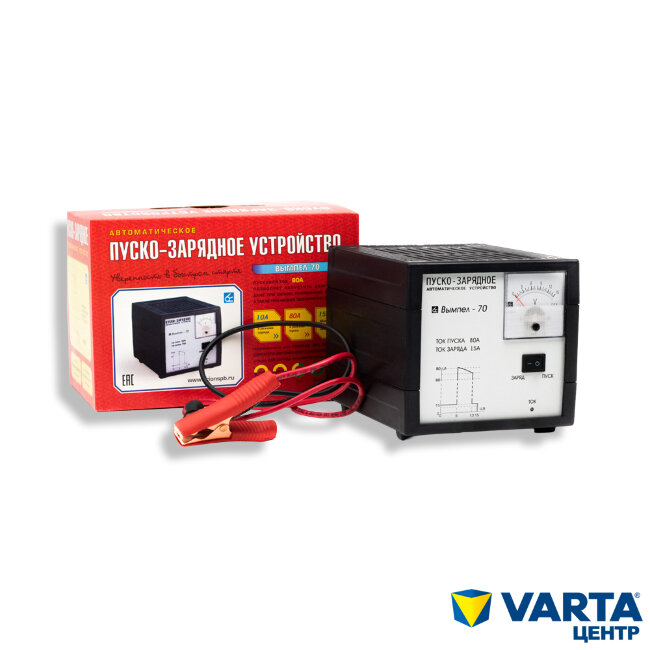 Пуско-зарядное устройство Вымпел-70. 80A/10A, 12V. автомат