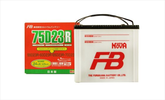 Аккумулятор 6СТ-65.1 Super Nova 75D23R (FB) Asia