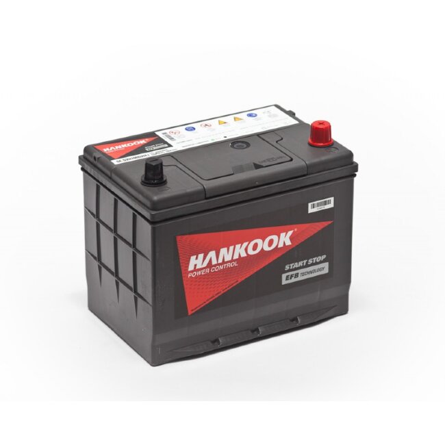 Аккумулятор 6СТ-75.0 AGM Start-Stop 65D26L SMF (Hankook) Asia бортик