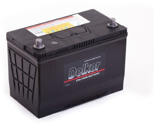 Аккумулятор 6СТ-100.1 115D31R (Delkor) Asia бортик
