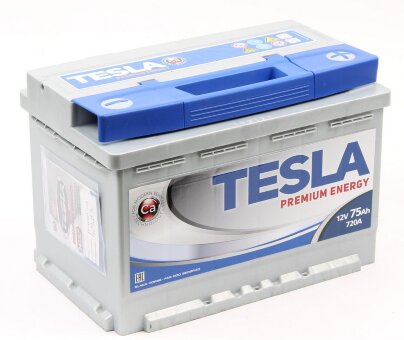 Аккумулятор 6СТ-75.0 (Tesla)