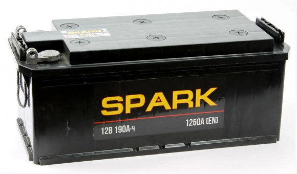 Аккумулятор 6СТ-190 (Spark) росс. болт