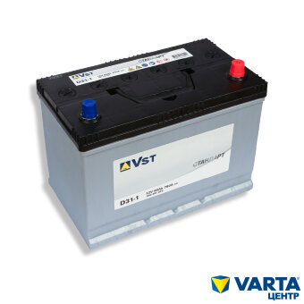 Аккумулятор 6СТ-90.0 Стандарт 105D31L (VST) Asia бортик