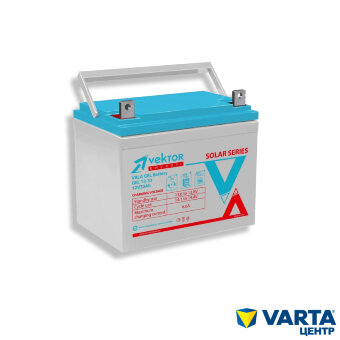Аккумулятор 12V-33Ah GEL 12-33 (VEKTOR ENERGY+)