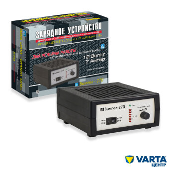 Зарядное устройство Вымпел-270, 0-7A, 12V автомат/руч