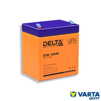 Аккумулятор. 12V-4,5Ah DTM 12045 (Delta)