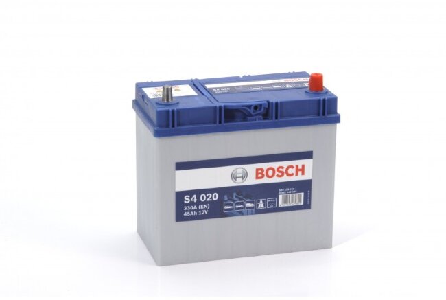 Аккумулятор 6СТ-45.0 S4020 (Bosch) Asia тонк. кл. Аккумулятор 6СТ-45.0 S4020 (Bosch) Asia тонк. кл.