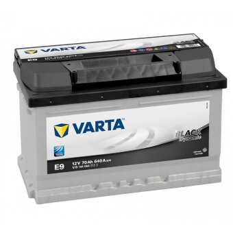 Аккумулятор 6СТ-70.0 Black Dynamic E9 (Varta) низкий
