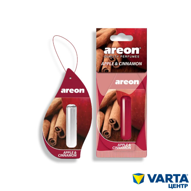 Ароматизатор AREON "LIQUID 5ml" APPLE & Cinnamon (яблоко и корица) LR07