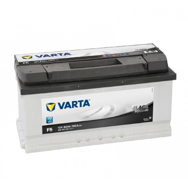 Аккумулятор 6СТ-88.0 Black Dynamic F5 (Varta) низкий
