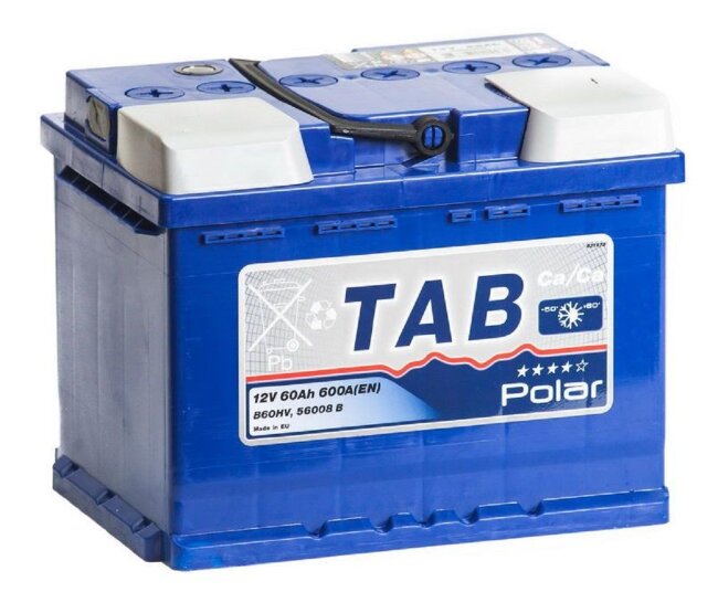 Аккумулятор 6СТ-60.0 Polar B60HV (TAB) Аккумулятор 6СТ-60.0 Polar B60HV (TAB)