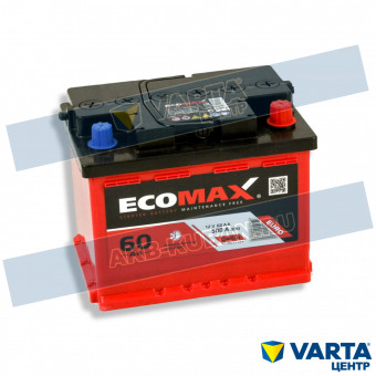 Аккумулятор 6СТ-60.0 (EcoMax) 