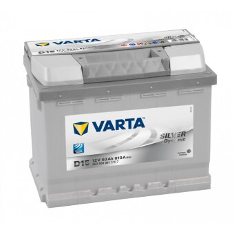 Аккумулятор 6СТ-63.0 Silver Dynamic D15 (Varta)