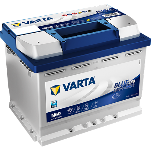Аккумулятор 6СТ-60.0 Blue Dynamic EFB N60 (Varta)