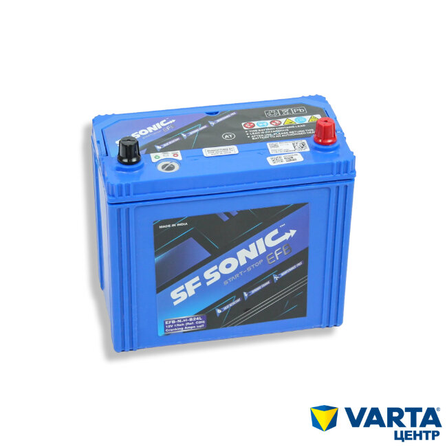Аккумулятор 6СТ-50.0 EFBN55B24L (SF SONIC EFB) Asia Аккумулятор 6СТ-50.0 EFBN55B24L (SF SONIC EFB) Asia