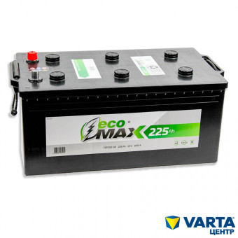 Аккумулятор 6СТ-225 (EcoMax) евро.конус