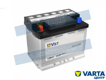 Аккумулятор 6СТ-60.1 Стандарт L2R-2 (VST) Аккумулятор 6СТ-60.1 Стандарт L2R-2 (VST)