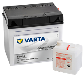 Аккумулятор 6СТ-30.0 Powersports Freshpack 53030 (Varta)