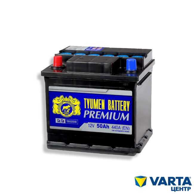 Аккумулятор 6СТ-50.1 Premium (Tyumen Battery) uni