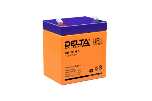 Аккумулятор 12V-4,5Ah HR 12-4.5 (Delta)